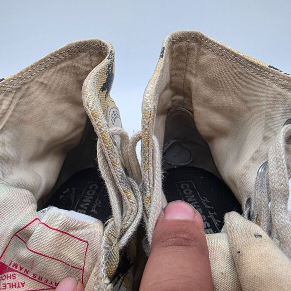 Converse Chuck 70 Floral Fushion Flower Womens Size 8.5 Yellow White Shoes - Picture 10 of 15